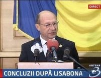 Băsescu: UE va face faţă extinderii prin Tratatul de reformă