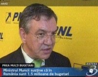 Paul Păcuraru consideră că în România sunt prea mulţi bugetari <font color=red>(VIDEO)</font>