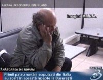 Cei patru români expulzaţi din Italia au dispărut <font color=red>(VIDEO)</font>