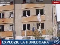 Explozie puternică într-un bloc din Hunedoara <font color=red>(VIDEO)</font>