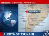 2 morţi şi 100 de răniţi după cutremurul de 7,7 grade din Chile