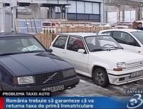 România trebuie să returneze taxa auto şoferilor
