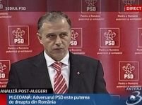 Mircea Geoană: PSD rămâne în opoziţie