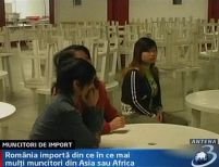 România importă tot mai mulţi muncitori din Asia sau Africa
