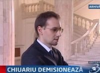 Chiuariu şi-a prezentat demisia premierului Tăriceanu