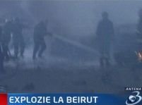4 morţi într-o explozie în Beirut, în apropierea ambasadei României