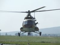 Un elicopter utilitar a aterizat forţat la Piatra Neamţ
