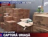 40 de tone de petarde au fost confiscate, în judeţul Ilfov