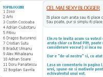Cine este cel mai sexy blogger din România