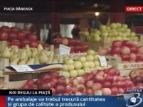 Noi reguli pentru comercializarea legumelor în piaţă