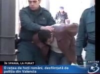 25 de români care furau în Spania au fost arestaţi