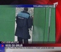 Un italian a fost ucis în bătaie în România