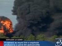 Explozie la o uzină chimică din Florida. 4 morţi