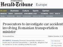 Presa străină scrie despre accidentul provocat de ministrul Orban