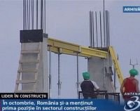 România ocupă prima poziţie în UE în sectorul construcţiilor