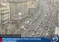 Restricţii rutiere în ajunul revelionul din Piaţa Constituţiei din Capitală