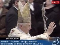 Papa Benedict al XVI-lea a transmis un mesaj de pace de Anul Nou