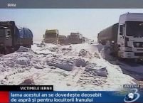 Iran. Cele mai puternice furtuni de zăpadă din ultimul deceniu