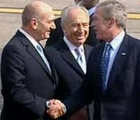 Bush: Tratatul de pace israeliano-palestinian va fi semnat până la sfârşitul anului <font color=red>(VIDEO)</font>