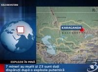 Explozie puternică într-o mină din Kazahstan. Cel puţin 7 morţi