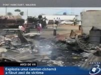Nigeria. Peste 30 de oameni arşi de vii într-un accident rutier