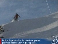 Iubitorii de sporturi extreme vor putea practica heliski în M-ţii Făgăraş
