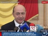 Băsescu: Meleşcanu este aproape de a comite abuz în serviciu <font color=red>(VIDEO)</font>