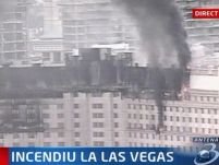 Incendiu puternic la un hotel din Las Vegas <font color=red>(VIDEO)</font>