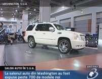 "Tehnologie pentru viitor", la salonul auto de la Washington <font color=red>(VIDEO)</font>