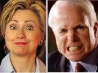 Cursa pentru Casa Albă. Clinton şi McCain victorioşi în Florida <font color=red>(VIDEO)</font>