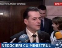 Negocierile dintre sindicaliştii CFR şi Orban - fără rezultat