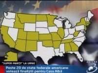 ?Super-marţi? în SUA. Alegeri preliminare pentru Casa Albă <font color=red>(VIDEO)</font>
