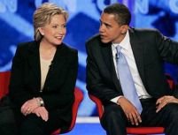 Barack Obama în avantaj faţă de Hillary Clinton <font color=red>(VIDEO)</font>
