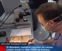 În România, cazurile de cancer cresc anual cu câte 2.000 de bolnavi

