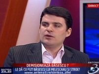 Radu Tudor: O eventuală demisie a lui Băsescu este o ipoteză reală