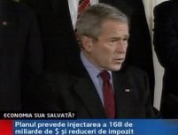 Bush a semnat planul de relansare economică a Statelor Unite