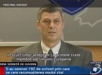 Premierul kosovar a condus prima şedinţă de guvern după declararea independenţei