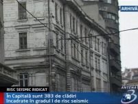 400 de clădiri din Bucureşti, în pericol de prăbuşire la un cutremur