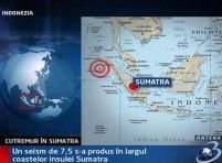 Indonezia. Un seism de 7,6 grade s-a produs în insulele Sumatra