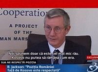 Şeful comitetului SUA la NATO: Sperăm că România se va răzgândi în privinţa Kosovo