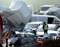 Italia. Doi români au murit într-un accident în lanţ de proporţii