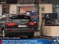 Record nedorit în Belgia. Preţul litrului de benzină a depăşit 1,5 euro 