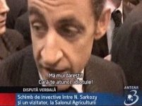 Sarkozy regretă că şi-a ieşit din fire la Salonul Agricol de la Paris