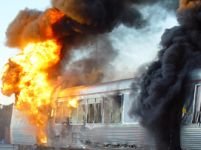 Bulgaria. 8 morţi şi 9 răniţi într-un incendiu feroviar