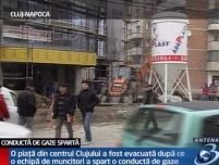 Cluj-Napoca. Pericolul de explozie a fost îndepărtat