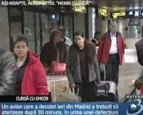 Cursă cu emoţii pentru 100 de români care veneau acasă de la Madrid