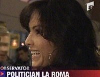 Ramona Bădescu candidează pentru un post de consilier la Primăria Romei