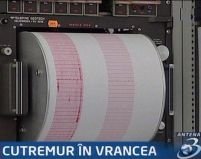 Cutremur de 4,1 pe scara Richter în zona Vrancea