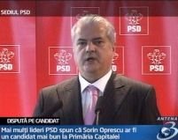 Garda veche din PSD îl vrea pe Sorin Oprescu la primăria Capitalei