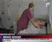 O femeie din Arad acuză medicii după ce a născut un făt mort 